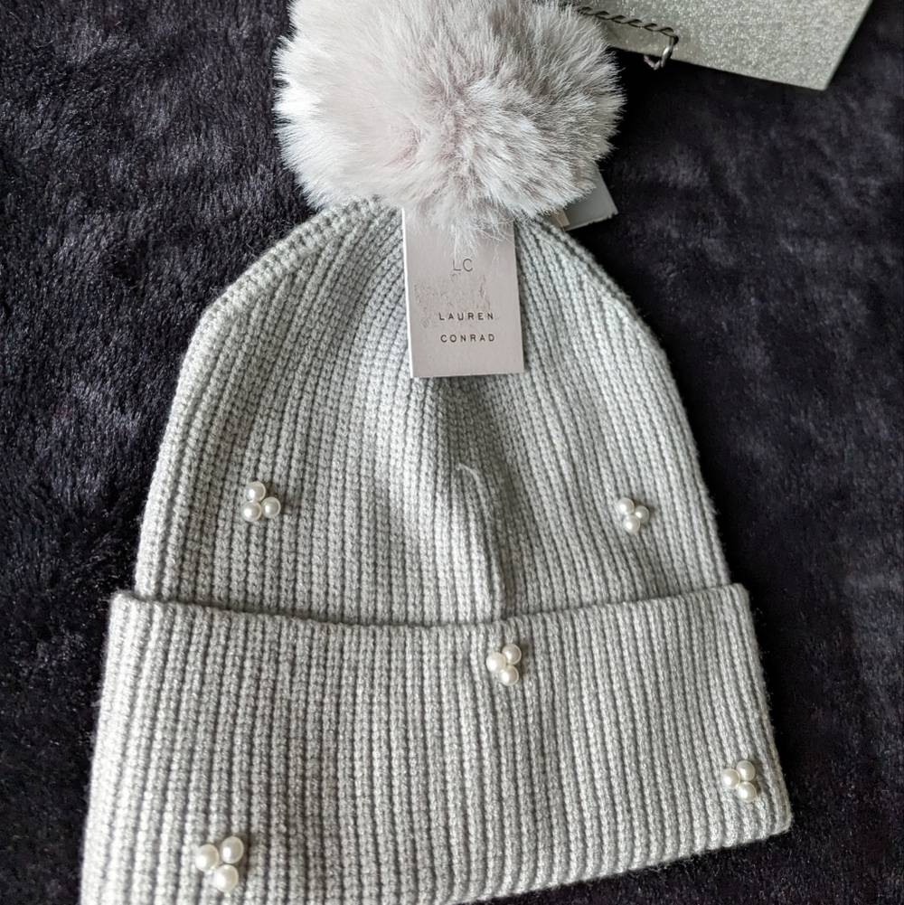 Lauren Conrad Hat Gray - Picture 3 of 6